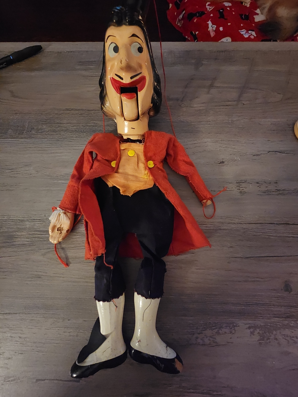 Captain Hook 1950's Marionette
